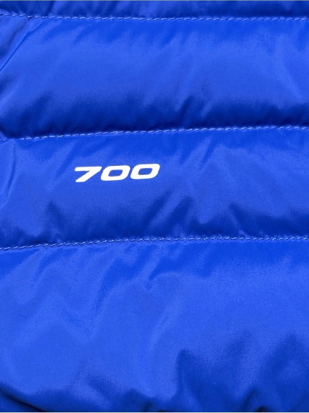 The North Face 700 Fill Down Puffer Vest Royal Blue XXL Golf Hiking Outdoors